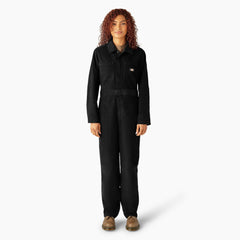 "Women's Corduroy Long Sleeve Coveralls"