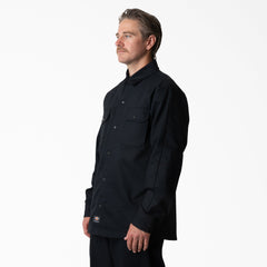 "Mike Anderson Lined Shirt Jacket"