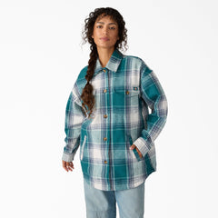 "Women's Flannel Shacket"