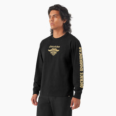 "Dickies x Harley-Davidson Heavyweight Long Sleeve Eagle Tee"