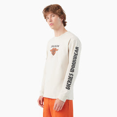 "Dickies x Harley-Davidson Heavyweight Long Sleeve Eagle Tee"