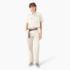 "Dickies x Harley-Davidson Women's Eagle Cropped Work Shirt"