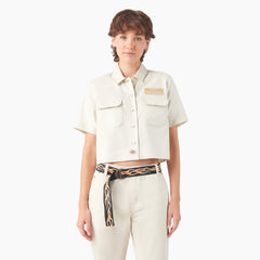 "Dickies x Harley-Davidson Women's Eagle Cropped Work Shirt"