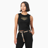 "Dickies x Harley-Davidson Women's Racerback Cropped Eagle Tank Top"