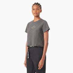 "Dickies x Harley-Davidson Women's Vintage Softail Cropped T-Shirt"
