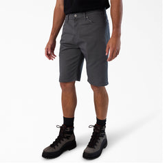 "FLEX 5-Pocket Duck Canvas Shorts, 11"""
