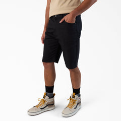 "FLEX 5-Pocket Duck Canvas Shorts, 11"""