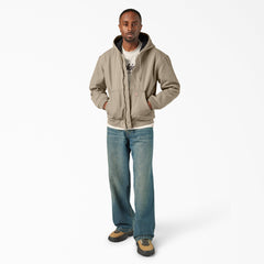 "Hilham Canvas Bomber Jacket"