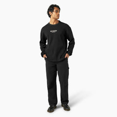 "Long Sleeve Waffle Shirt"