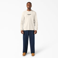 "Long Sleeve Waffle Shirt"