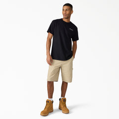 "Canvas Carpenter Shorts, 11"""