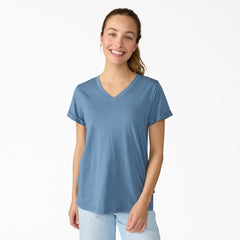 "Women's Cooling Performance Short Sleeve V-Neck T-Shirt"