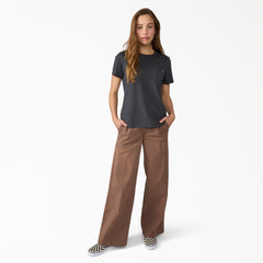 "Women's Cooling Performance Short Sleeve Pocket T-Shirt"