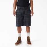 "Plaid Work Shorts, 11"""