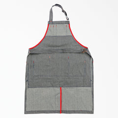 "Hickory Stripe Canvas Work Apron"