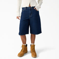 "Women's 957 Loose Denim Shorts, 13"""