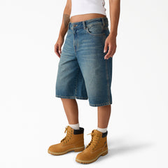 "Women's 957 Loose Denim Shorts, 13"""
