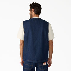 "Dickies x Harley-Davidson® Denim Zip-Up Vest"