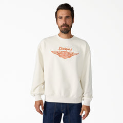 "Dickies x Harley-Davidson® Boxy Fit Embroidered Crewneck Sweatshirt"