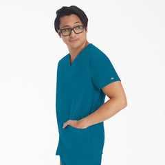 "Men's EDS NXT V-Neck Scrub Top"