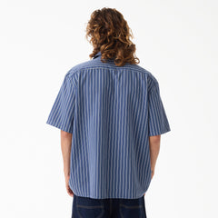 "Worn In Striped Work Shirt"