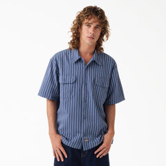"Worn In Striped Work Shirt"