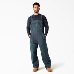 "Waxed Canvas Double Front Bib Overalls"