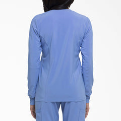 "Women's EDS Essentials Snap Front Scrub Jacket"