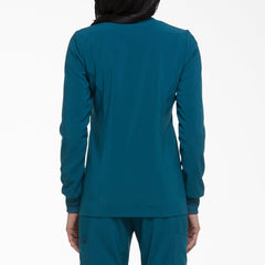 "Women's EDS Essentials Snap Front Scrub Jacket"