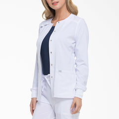 "Women's EDS Essentials Snap Front Scrub Jacket"