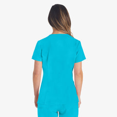 "Women's EDS Essentials V-Neck Scrub Top"