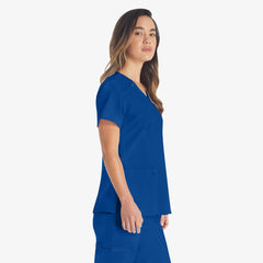 "Women's EDS Essentials V-Neck Scrub Top"
