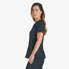 "Women's EDS Essentials V-Neck Scrub Top"