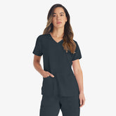 "Women's EDS Essentials V-Neck Scrub Top"