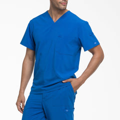 "Men's EDS Essentials Tuckable V-Neck Scrub Top"