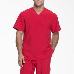 "Men's EDS Essentials Tuckable V-Neck Scrub Top"