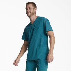 "Men's EDS Essentials Tuckable V-Neck Scrub Top"
