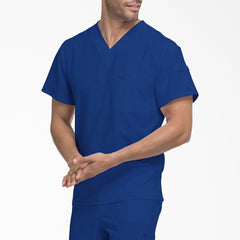 "Men's EDS Essentials Tuckable V-Neck Scrub Top"