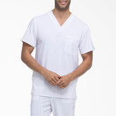 "Men's EDS Essentials V-Neck Scrub Top"
