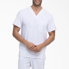 "Men's EDS Essentials V-Neck Scrub Top"