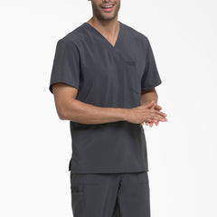 "Men's EDS Essentials V-Neck Scrub Top"