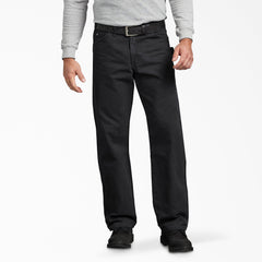 "Relaxed Fit Sanded Duck Carpenter Pants"