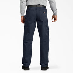 "Relaxed Fit Sanded Duck Carpenter Pants"