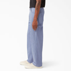 "Hickory Stripe Carpenter Pants"