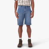 "Denim Utility Shorts, 11"""