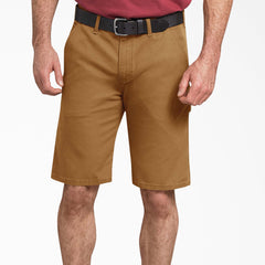 "FLEX Regular Fit Duck Carpenter Shorts, 11"""