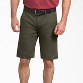 "FLEX Regular Fit Duck Carpenter Shorts, 11"""