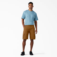 "FLEX Relaxed Fit Duck Cargo Shorts, 11"""