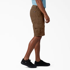 "FLEX Relaxed Fit Duck Cargo Shorts, 11"""