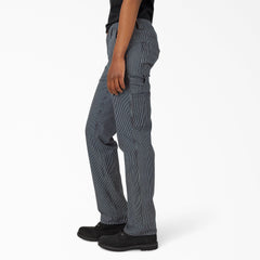 "Women's FLEX Relaxed Fit Hickory Stripe Carpenter Pants"